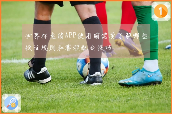 世界杯竞猜APP使用前需要了解哪些投注规则和赛程配合技巧
